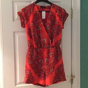 Banana Republic Printer Romper